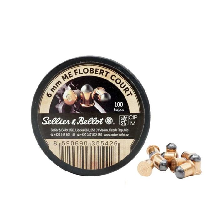 Sellier & Bellot .22 ME Flobert Court 100 pcs