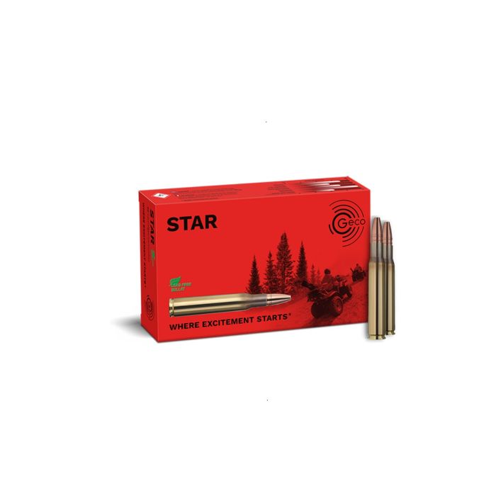 Geco Star Lood Vrij Kogelmunitie .30-06 Sprfd 165 Grain / 20 Stuks