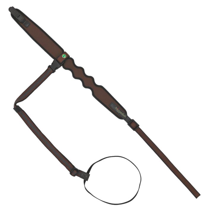 Niggeloh Geweerriem FIX Neopreen Bruin QR #2511 0003