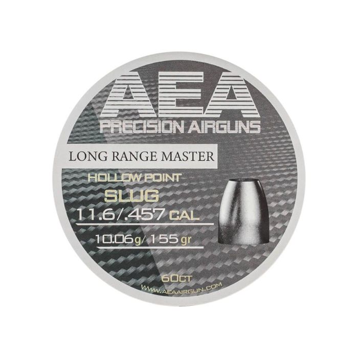 AEA Precision Long Range Master Slug HP Cal .457 (11.6 mm) – 155 gr/10.06 gram