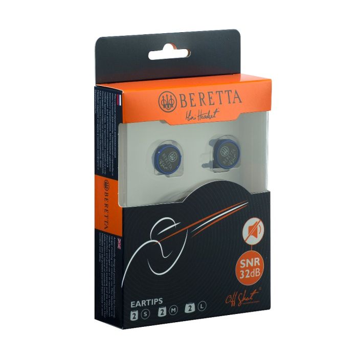 Beretta gehoorbescherming earphones mini headset passief, verpakking