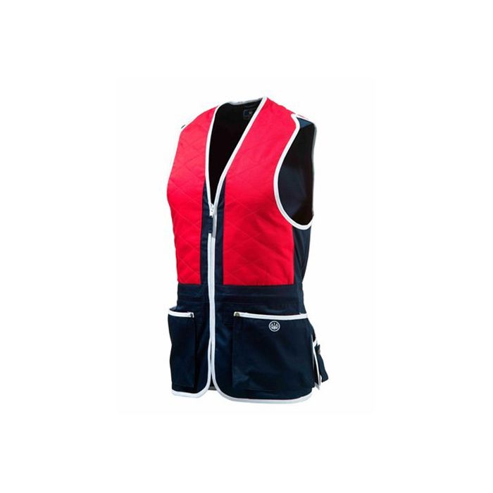 Beretta Schietvest Trap Cotton Total Eclipse & Tango Red GT041 Maat XL