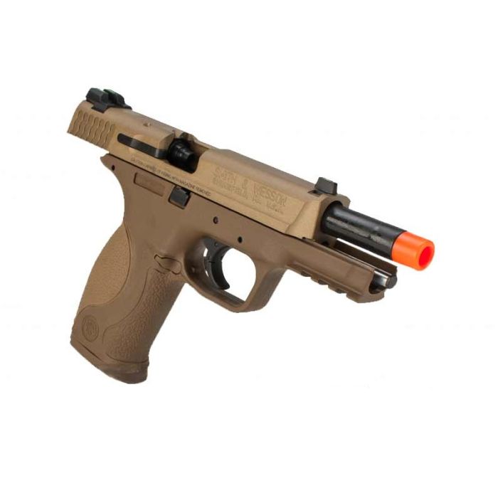 Cybergun S&W M&P9 Dark Earth Airsoft 6 mm BB - Wapenhandel Kuiper BV