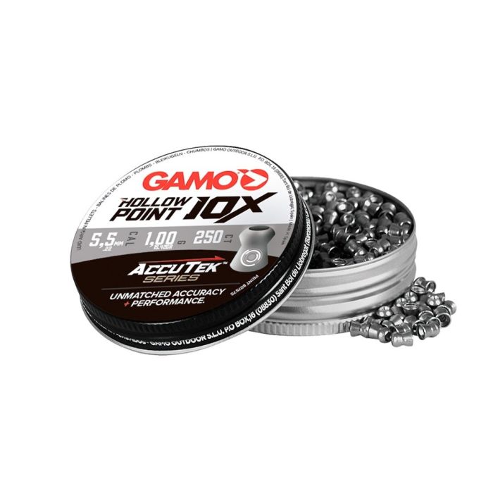 Gamo 10X Hollow Point AccuTek Series 5,5mm / 250pcs