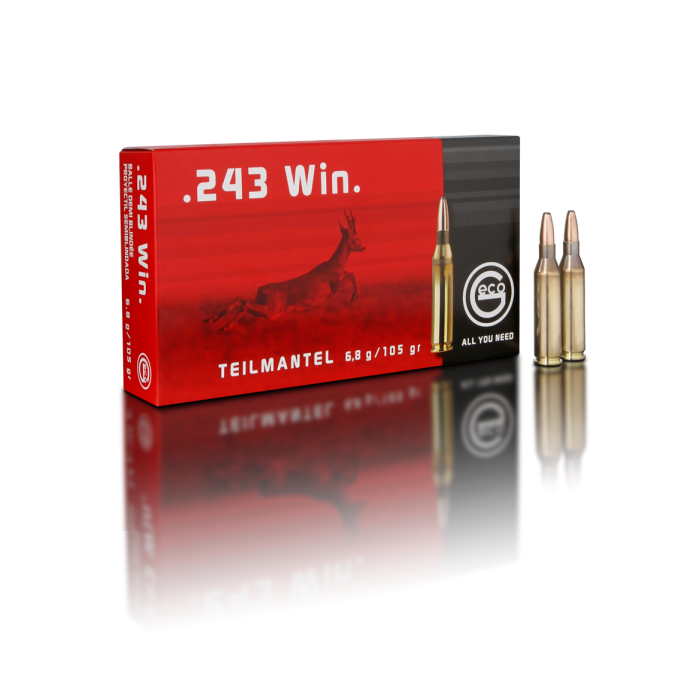 Geco .243 Win.Teilmantel Softpoint 105 Gr.
