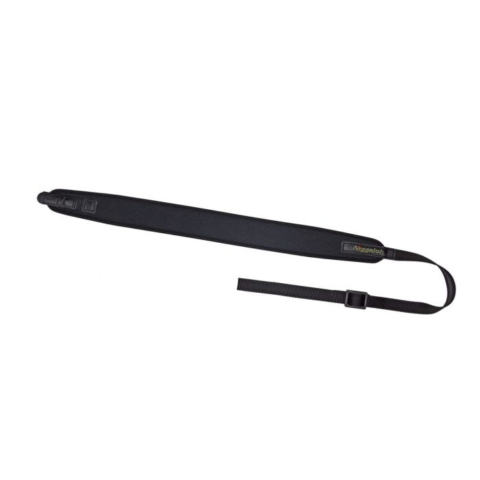 Niggeloh Geweerriem Neopreen Black met Snelsluiting #0211-00008