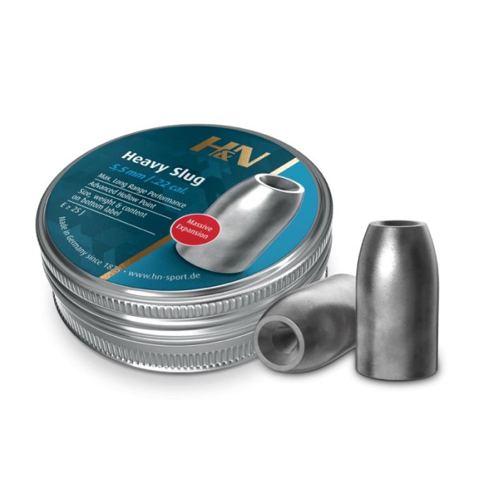 H&N Heavy Slug HP 5,5 mm 38 Grain