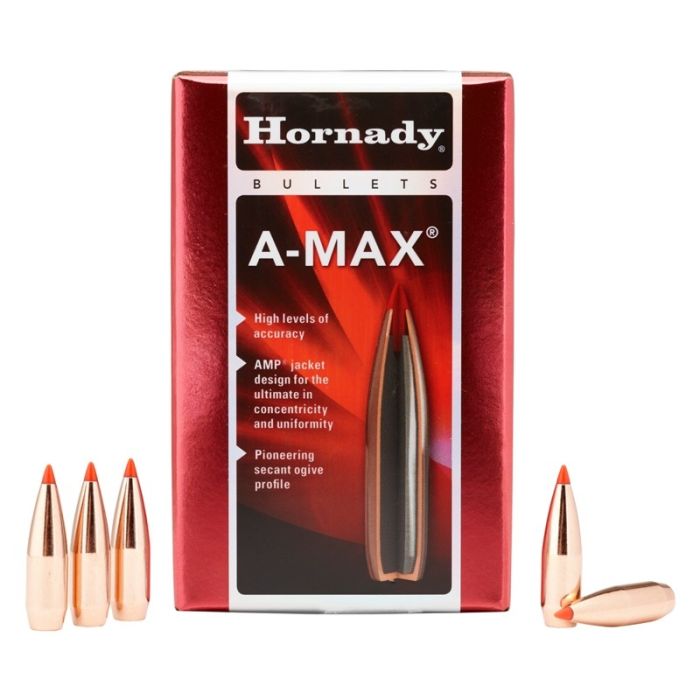 Hornady A-MAX® .30 Kaliber 168 Gr. #30502 / 100 Stuks