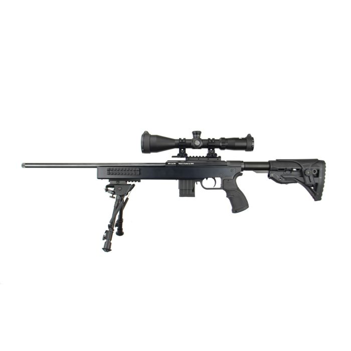ISSC SPA ATS Incl. Lensolux 3-12x50E Grand Series en Bipod Kal .22 LR