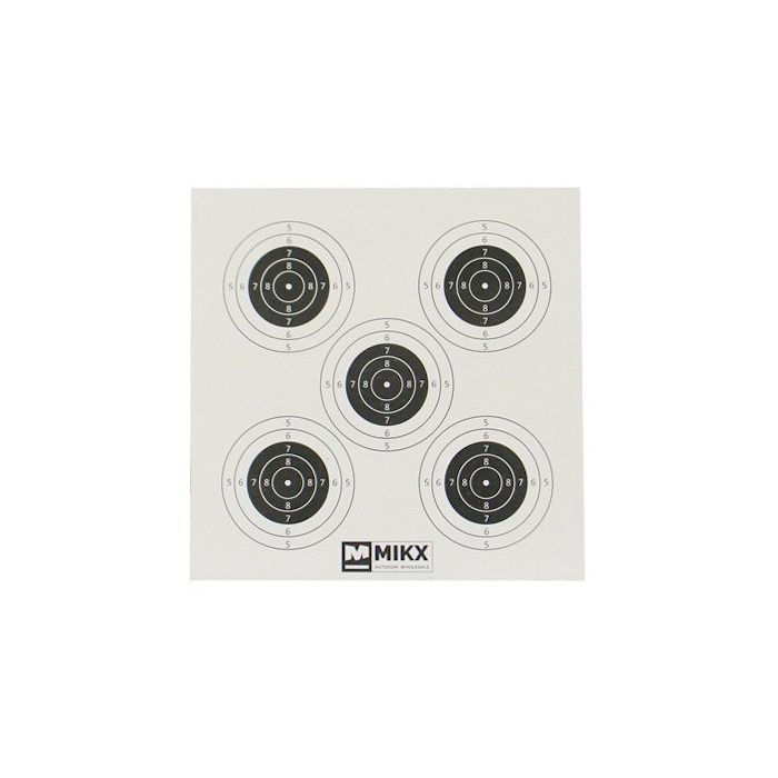 Schietkaarten J.Mikx Karton 14x14 cm 5 Rozen