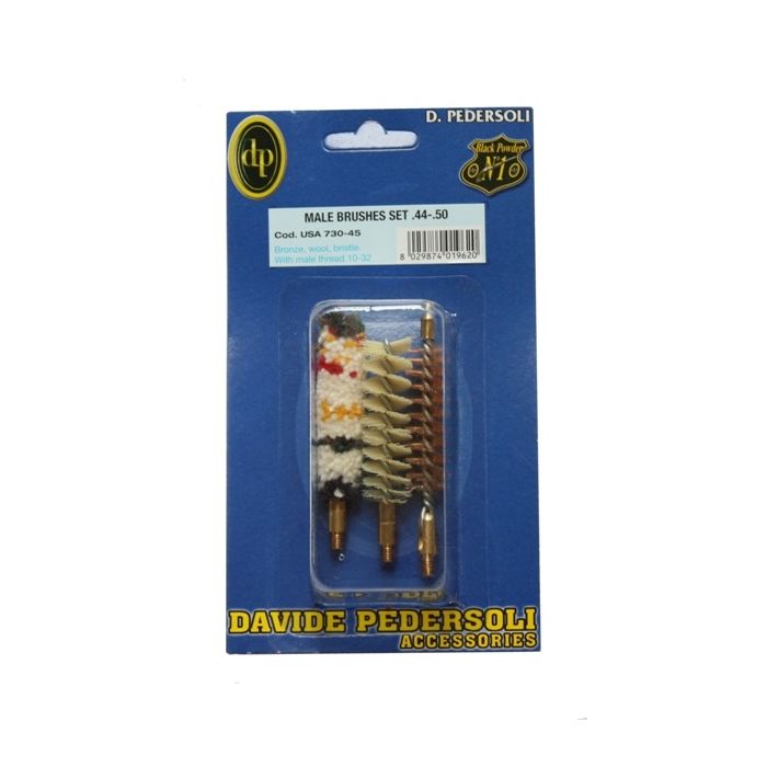 Pedersoli cleaning brushes male set kaliber .44 /.50 #USA 730-45