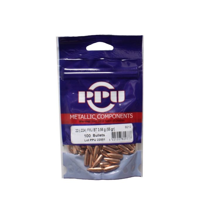 Prvi Partizan Kogelkoppen 8mm FMJ BT 198 gr. 50pcs 