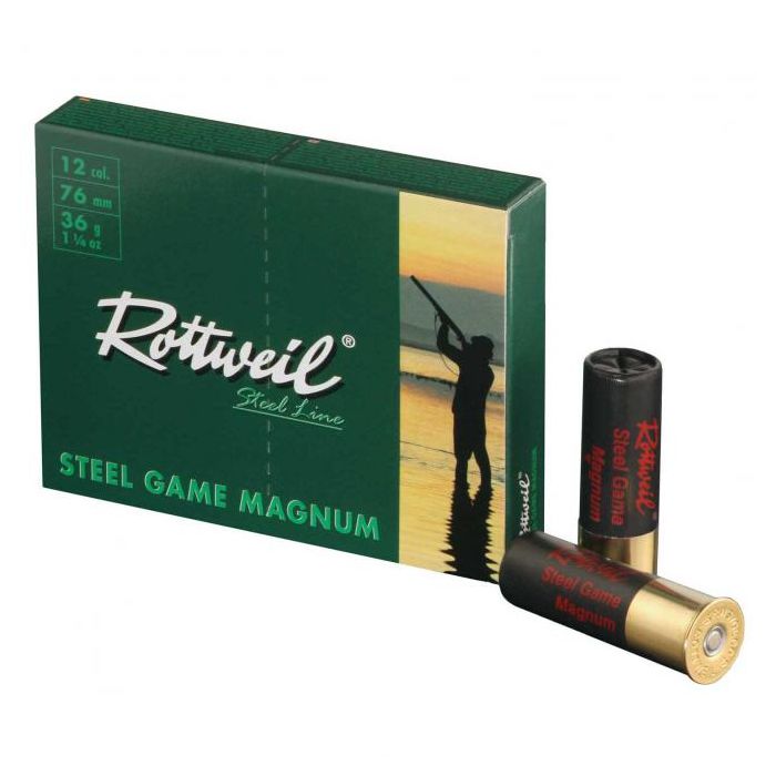 Rottweil Steel Game Magnum 36 Gram Nr.4 Kal.12/76