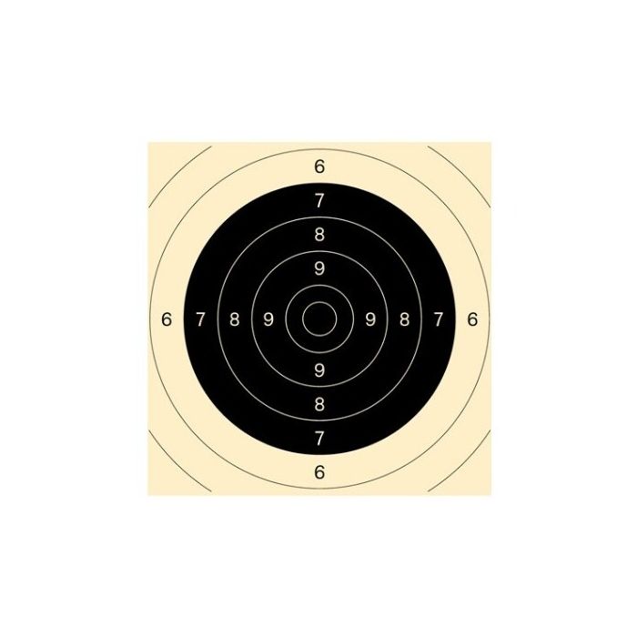 Schmid Schietschijf 25/50 mtr. Pistool 26x26cm #440 / 250pcs