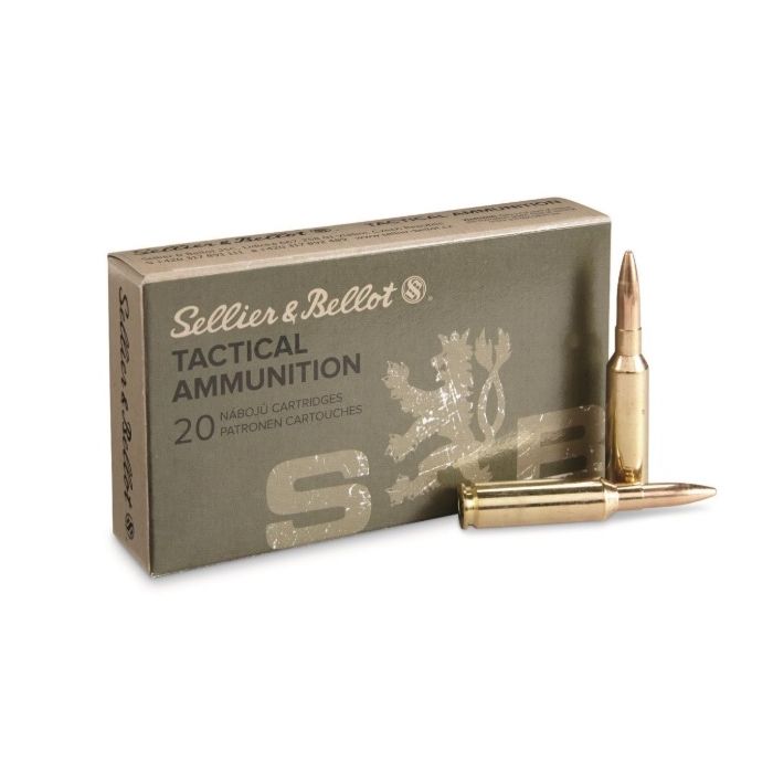Sellier & Bellot Tactical 6,5 Creedmoor FMJBT 140 Gr. 20 Stuks