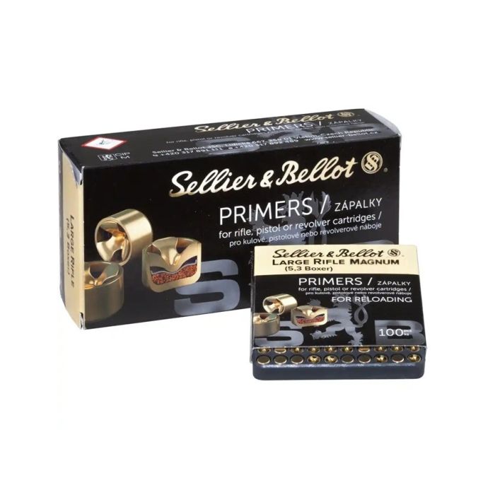 Sellier & Bellot Large Rifle Magnum slaghoedjes