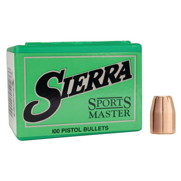 Sierra Sports Master .40 S&W/10 mm Auto Cal (.400) 165 GR. JHP #8445