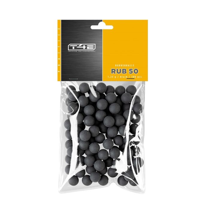 T4E Rubberballs Umarex Practice RUB 50 1.23 Gram/100pcs 