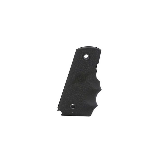 thumbnail interactive-video image 1 of Hogue 45000 Rubber Grip For 1911 Government Full Size – Black With Finger Grooves 1 of 4