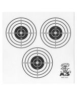 Schietkaarten 3 rozen J.Mikx, maat 14x14 cm stevig karton