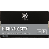 RWS High Velocity .22 LR.