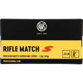 RWS Rifle Match S .22 LR.