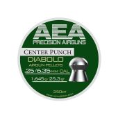 AEA Precision Center Punch Luchtdrukkogeltjes , kaliber .25 (6.35 mm) – 25.3 grain / 1.645 gram.