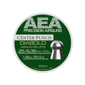 AEA Precision Center Punch Luchtdrukkogeltjes , kaliber .25 (6.35 mm) – 29.5 grain / 1.92 gram.