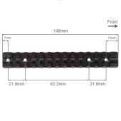 Contessa Picatinny Rail Tikka T3 / T3X (0 MOA) #PH03