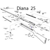Diana Cilinderstift Staal #300300