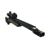 Roedale flimmerband elastisch. Van 41 t/m 68 cm. Zwart 5 cm breed.