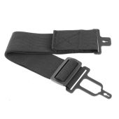 Roedale flimmerband elastisch. Van 41 t/m 68 cm. Zwart 5 cm breed.