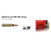 Geco 8x57JRS Teilmantel Softpoint 185 Gr.
