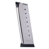 Mec-Gar Magazijn 1911 Full Size, Nickel, Flush Fit, .45 ACP, 8 Schots #MGCG4508NPF