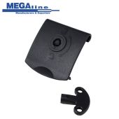 Megaline Kunststof Geweerkoffer met Quick Lock Sluiting 140 cm #200/0090 