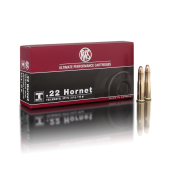 RWS .22 Hornet. T-Mantel Spitz 46 Gr.