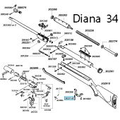 Trekkerbeugelschroef Diana #303114