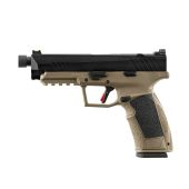 Tisas Zigana PX-9 Gen.3 Tactical Black / FDE Threaded Kal. 9x19mm Optics Ready